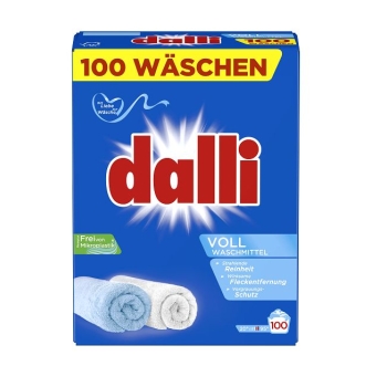 Dalli 100p 6kg 3w1 proszek active do białego HURTOWNIA 25 sztuk